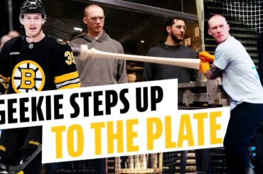 Skates Off: Morgan Geekie Revisits His Baseball Roots