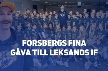 Vi följde med Leksands U11-killar till NHL Global Series