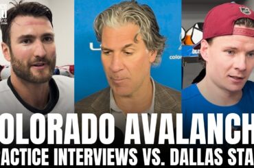 Jared Bednar, Nicolas Roy & Victor Olofsson Discuss Trades to Colorado Avalanche at Trade Deadline
