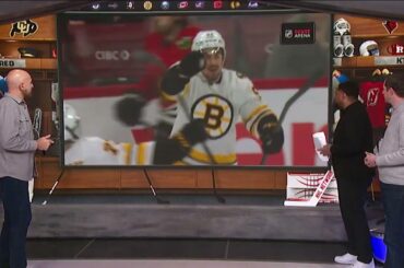 The Tape Room: David Pastrnak leading the Bruins w/NHL Sense Arena