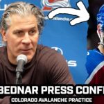 Jared Bednar EXPECTS Kadri to Play vs Wild, Avs' Players Reaction to Trade, & More After Practice