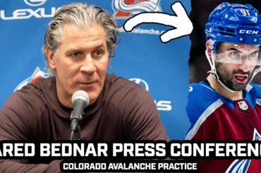 Jared Bednar EXPECTS Kadri to Play vs Wild, Avs' Players Reaction to Trade, & More After Practice