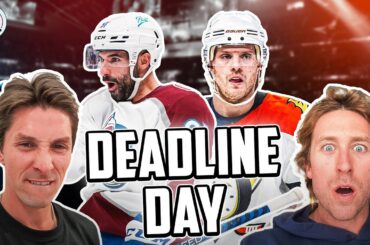 Trade deadline day instant reaction w/ Cal Clutterbuck, Johnny Lazarus and Pasha Eshghi
