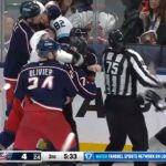 Utah @ Columbus 3rd Period Scrum