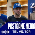 Postgame Media vs TOR | Cooper, Hagel, Perry