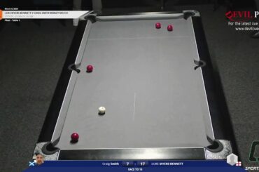 Craig Smith v Luke Myers-Bennett Money Match