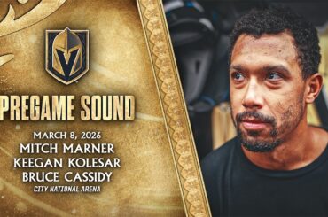 🎥 PREGAME SOUND: Marner, Kolesar & Cassidy