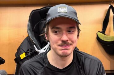 Arturs Silovs, Penguins, on shutting out Golden Knights