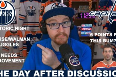 Evan Bouchard is Better Than You Think | Day After Discussion: Oilers vs Capitals