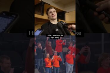 It wasn’t hard to spot Bumper’s family in Pittsburgh. 😅 #shorts