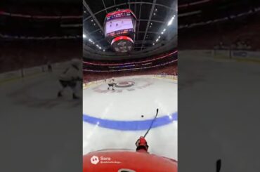 Hurricanes Goal From My POV 😱🏒🥅