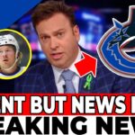 LAST! COUP WAS GIVEN TO CANUCKS! NHL CONFIRMS MORE NEWS! VANCOUVER CANUCKS NEWS TODAY!