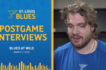 March 1: Postgame Interviews