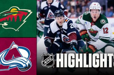 Wild vs. Avalanche | NHL Highlights | March 08, 2026