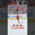 HE OWNS THEM! #shorts #njdevils #devilsvsrangers #jackhughes #hughes86 #nhl #hockey #usa #hughes