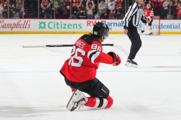 Jack Hughes HAT TRICK vs Rangers!