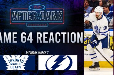 Toronto Maple Leafs vs Tampa Bay Lightning Postgame Show | Game 64 | After Dark