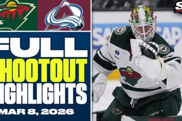 Minnesota Wild at Colorado Avalanche | FULL Shootout Highlights