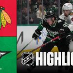 Blackhawks vs. Stars | NHL Highlights | March 08, 2026