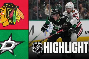 Blackhawks vs. Stars | NHL Highlights | March 08, 2026