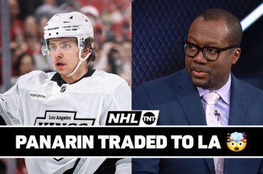 PANARIN IS HEADED TO LA 🤯🍿 | The NHL on TNT Crew React