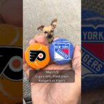 Cujo’s NHL Picks | New York Rangers vs Philadelphia Flyers 🏒 03-09-2026 #CujoCatches