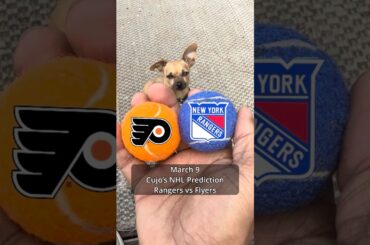 Cujo’s NHL Picks | New York Rangers vs Philadelphia Flyers 🏒 03-09-2026 #CujoCatches
