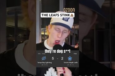 How did it get this bad for the Leafs… #mapleleafs #leafsforever #tblightning #toronto #fancam #nhl