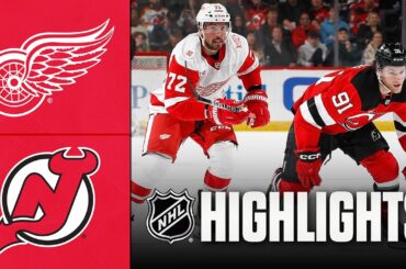 Red Wings vs. Devils | NHL Highlights | March 08, 2026