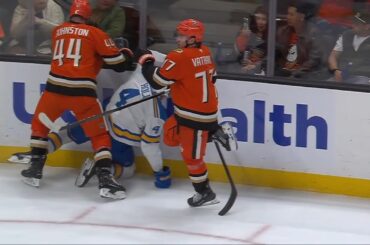 Ross Johnston 5 Minute Boarding Major Against Justin Holl