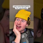 Leafs Locker Room Before Trade Deadline