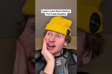 Leafs Locker Room Before Trade Deadline