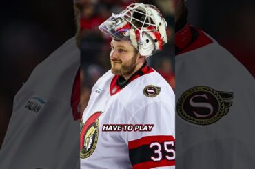 Should Reimer Start the Next Game? 👀 #GoSensGo #NHL #OttawaSenators #SensNation #HockeyTalk