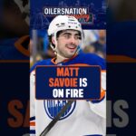 With 5 points in his last games, Matt Savoie is on fire!
