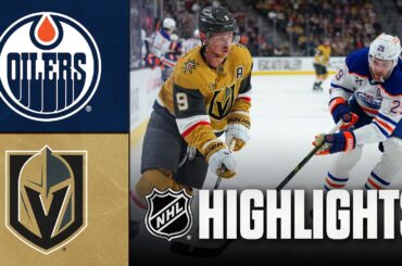 Oilers vs. Golden Knights | NHL Highlights | March 08, 2026