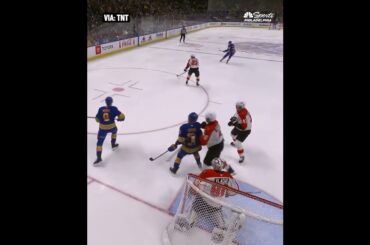 Dan Vladar left Wednesday's game after the first period due to an injury