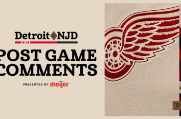 Mo Seider, Dominik Shine, Justin Faulk & Todd McLellan Post Game vs NJD | March 8, 2026