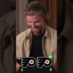 Can Ersson figure out which Flyers logo is real? 💭  #hockey #nhl #europe #logos #nhllogos #logoquiz