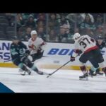 Foegele Fires Home First With Senators To Inflate Lead vs. Kraken