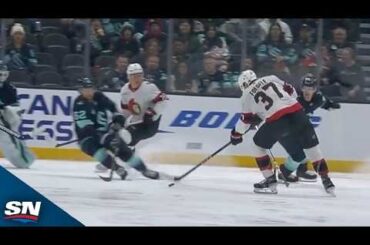 Foegele Fires Home First With Senators To Inflate Lead vs. Kraken