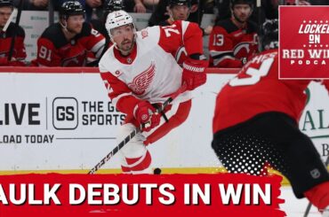 Red Wings add Justin Faulk | Dylan Larkin goes down with injury | Detroit shuts out New Jersey