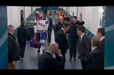 Tage Thompson injured vs Slovakia