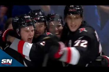 Sabres Score Two Quick Goals To Reclaim Lead In Wild Third Period vs. Lightning