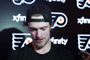 3/5 PHI vs. UTA Postgame: Travis Sanheim