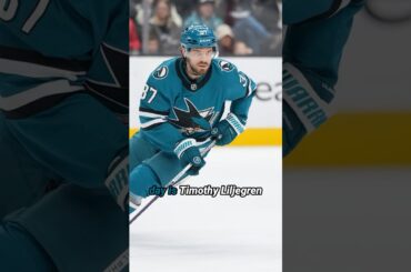 BREAKING: THE SAN JOSE SHARKS TRADE TIMOTHY LILJEGREN TO THE CAPITALS