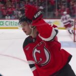 Jack Hughes Notches Fourth Career Hat Trick To Lead Devils Past Rangers