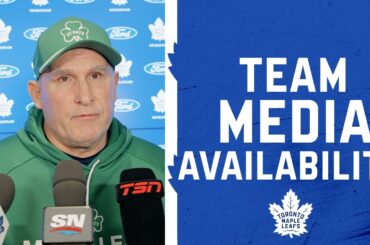 Maple Leafs Full Media Availability | Practice | March 9, 2026