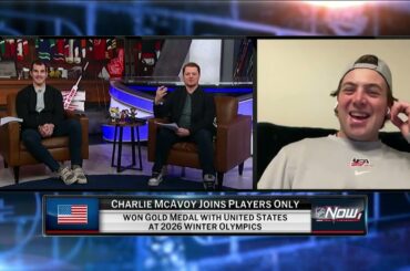 Players Only: Boston Bruins defenseman Charlie McAvoy joins