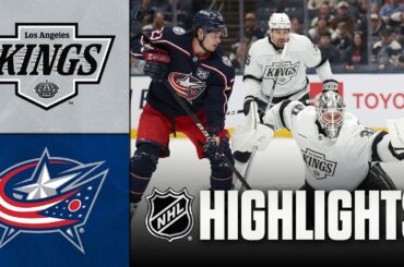 Kings vs. Blue Jackets | NHL Highlights | March 09, 2026
