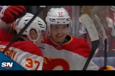 Flames Stun Capitals With Trio Of Goals In Three-Minute Span